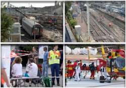 watch how french rescue people by chopper as train crashes into station outside paris view pics