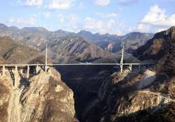 world s tallest suspension bridge unveiled in mexico