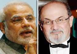 worried modi will run a bully government says salman rushdie