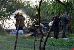 13 killed in colombia air force helicopter crash