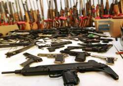 40 thousand seized weapons destroyed in rio s sambadrome