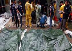 13 students 2 teachers killed in thailand bus crash