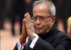 advani crediting me on ordinance is speculation pranab mukherjee