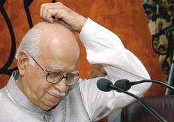 advani should take out shanti yatra says rajasthan cm