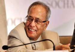 aim for the top says president pranab mukherjee