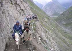 amarnath yatra fresh batch of 2 973 pilgrims leave for shrine