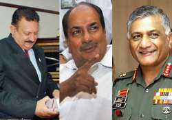 antony orders consideration of tejinder s plea against vk singh