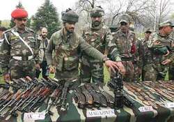 arms recovered in baramulla