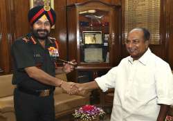 army chief meets antony discusses keran operations