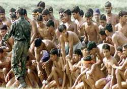 army recruitment done on caste region religion lines