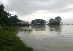 assam rivers in spate three districts flooded