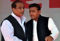 azam khan takes oath as up minister