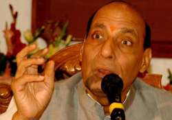 bjp preparing vision document rajnath