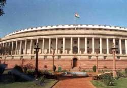 bjp stalls parliament again over gujarat lokayukta