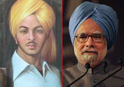 bhagat singh as national martyr is a settled fact no need for official records pm