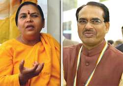 bharti praises chouhan says mp ahead of gujarat