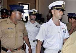 charge sheet filed against italian marines in shootout case