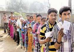 high voter turnout in chhattisgarh polling peaceful