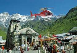 chopper services to kedarnath to be launched from may 12