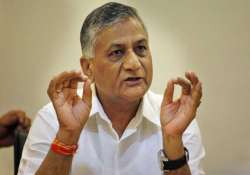 congress seeks v k singh s resignation