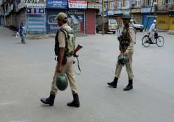 curfew continues in kishtwar looted weapons found