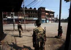 curfew imposed after security forces protesters clash in j k