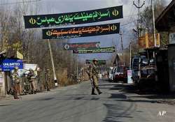 curfew in parts of srinagar for 6th day