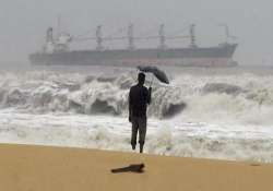 cyclone phailin striking ap employees return to work