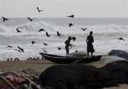 cyclone phailin ahead of cyclone rains lash odisha andhra