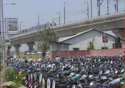 delhi metro parking lots to be closed for 24 hrs from tuesday