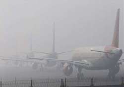 dense fog at delhi airport flight operations hit