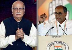 digvijay attacks advani