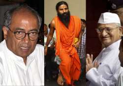 digvijay describes ramdev s fast as nautanki