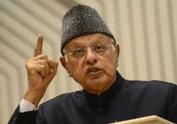 farooq abdullah rejects agenda for uniform civil code