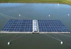 first indian floating solar power station to be in kolkata by 2014