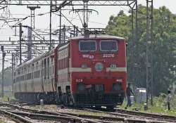 five trains diverted due to rajdhani express derailment