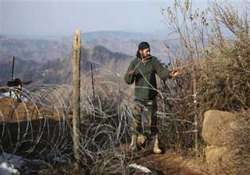 flash floods cause minor damage to fencing along ib in jammu