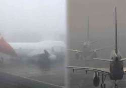 flight operations again hit due to fog in capital