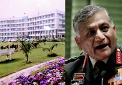 former army chief v k singh s aide admitted to psychiatric ward