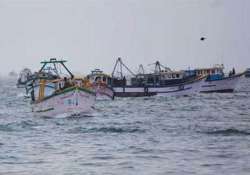 forty trawlers missing in the bay of bengal