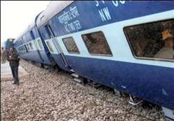 four coaches of passenger train derail