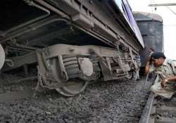 four coaches of lalkuan express derail in lucknow