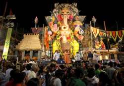 ganesh chaturthi begins in hyderabad with gaiety