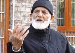 geelani released from house detention