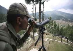 guns fall silent aftr nightlong firing on loc