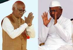 hazare got in 4 days what oppn couldn t in 2 months writes advani