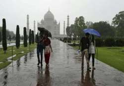 heavy downpour disrupts life in agra