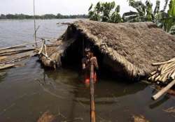 heavy rains lash flood hit orissa more shower to follow