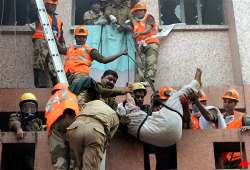 hospital basement meant for car parking was used as inflammable goods store