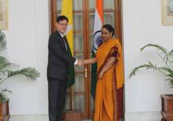 india myanmar hold talks on security cooperation trade